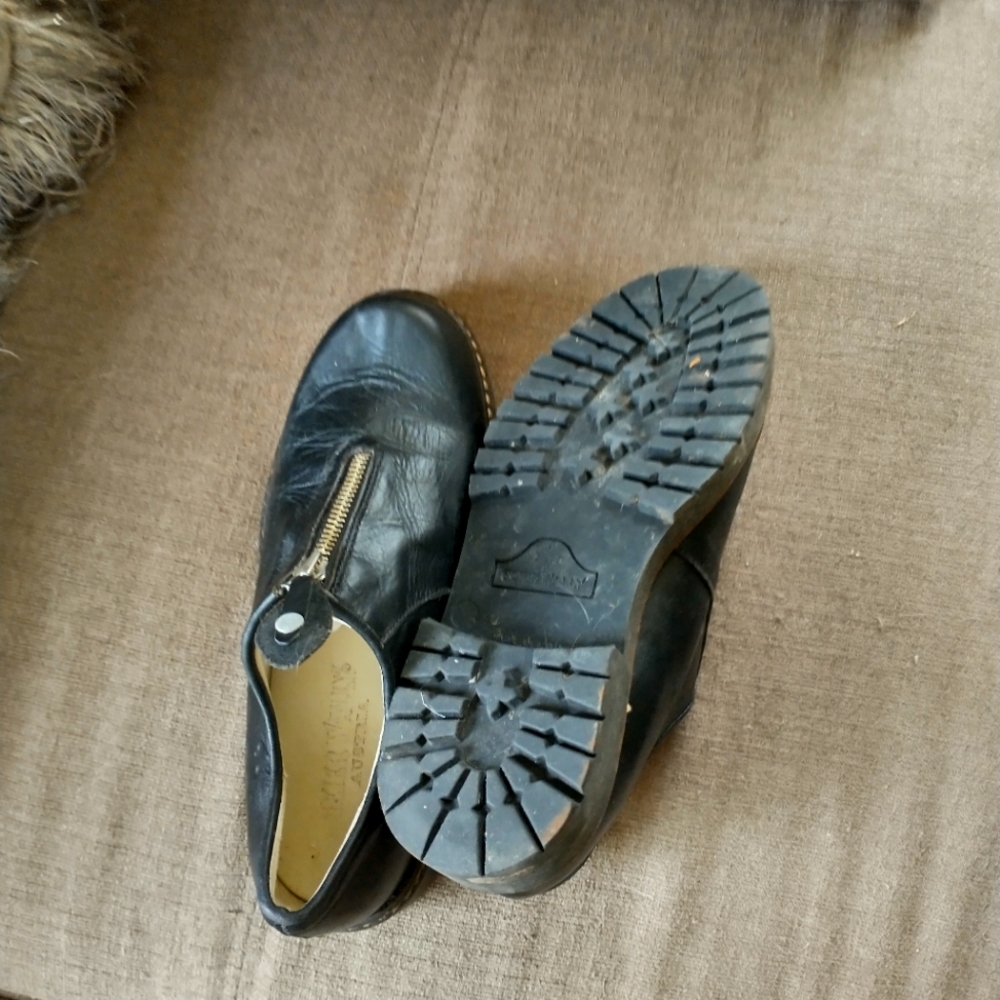 Geier wally leather zip shoes women size 39